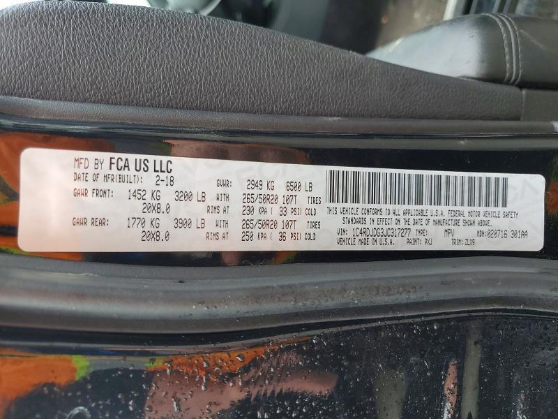 2018 Dodge Durango gt