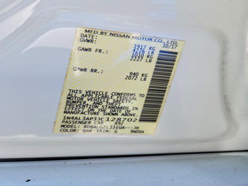 2018 Nissan Altima 2.5 s