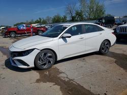 Hyundai salvage cars for sale: 2024 Hyundai Elantra Limited