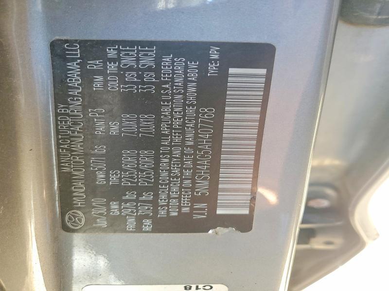 2010 Hyundai Santa fe se