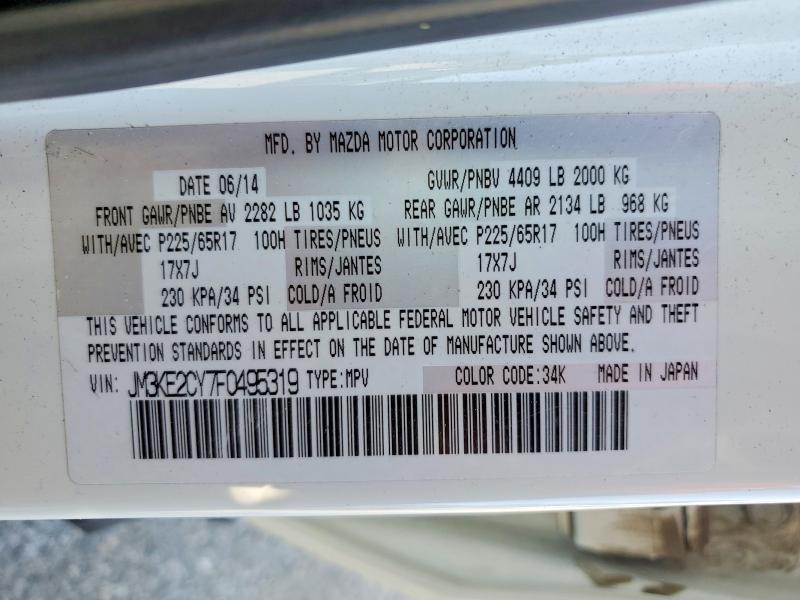 2015 Mazda Cx-5 Touring