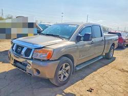 Salvage trucks for sale at Woodhaven, MI auction: 2008 Niss Titan XE