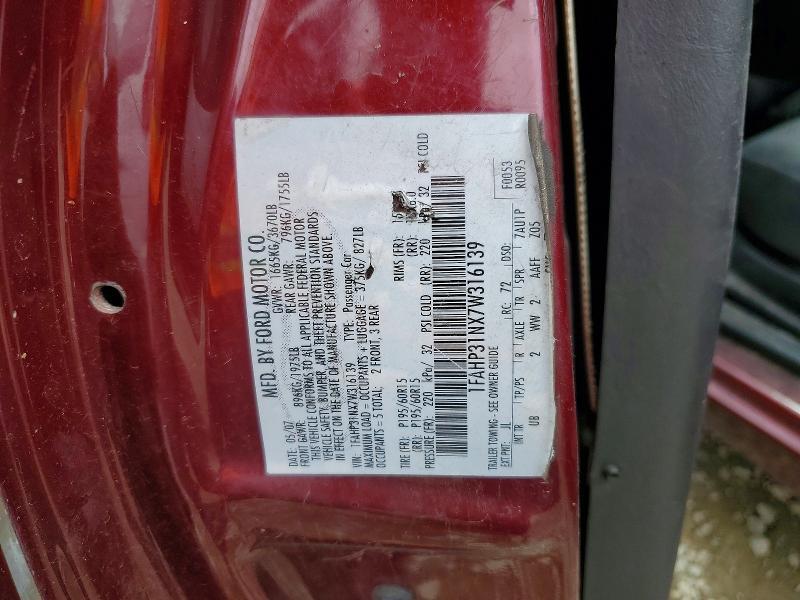 2007 Ford Focus ZX3