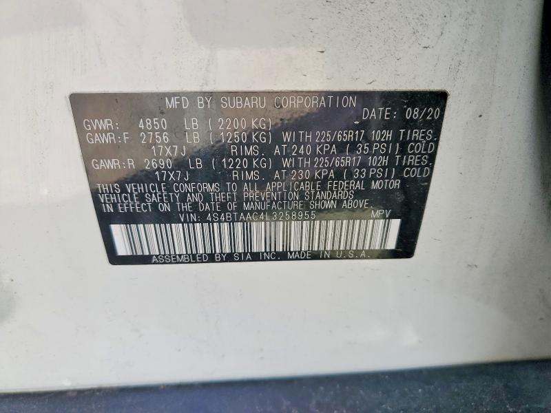 2020 Subaru Outback