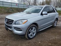Vehiculos salvage en venta de Copart Davison, MI: 2014 Mercedes-Benz Ml 350 4matic