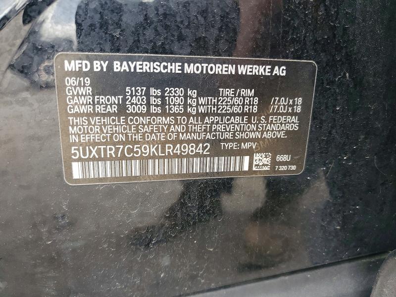 2019 BMW X3 Sdrive30i