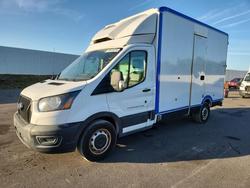 Salvage trucks for sale at Thonotosassa, FL auction: 2021 Ford Transit T-350 HD Refrigerated Truck