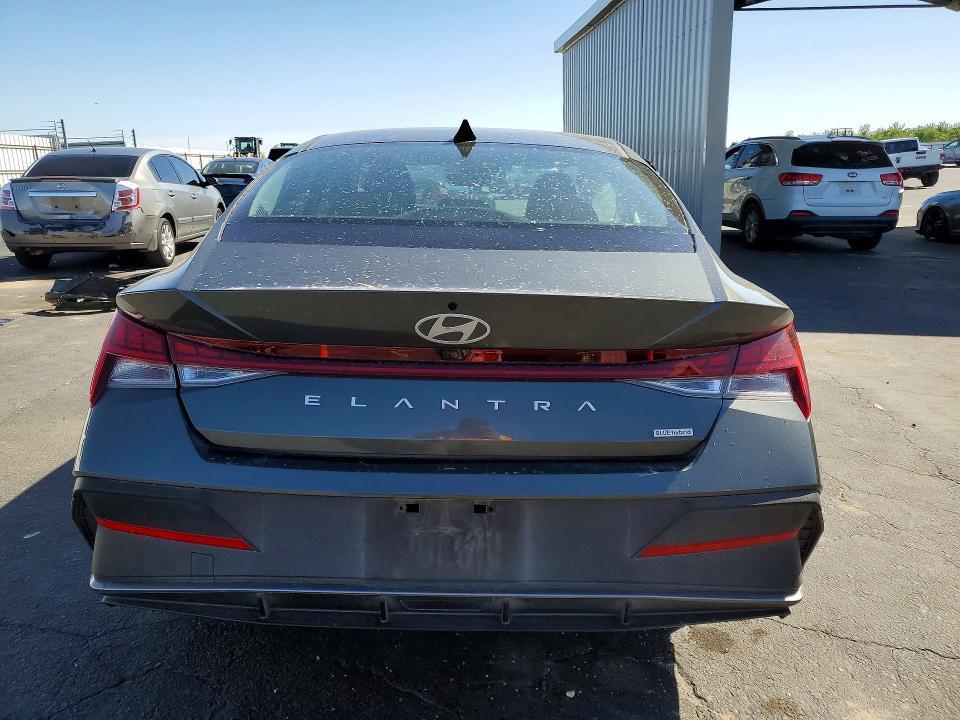 2025 Hyundai Elantra Hybrid Blue