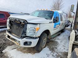 Salvage cars for sale from Copart Rocky View County, AB: 2011 Ford F250 Super Duty