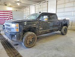 Salvage trucks for sale at Columbia, MO auction: 2015 Chevrolet Silverado K2500 High Country