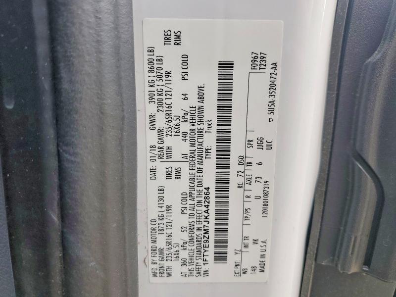 2018 Ford Transit T-150