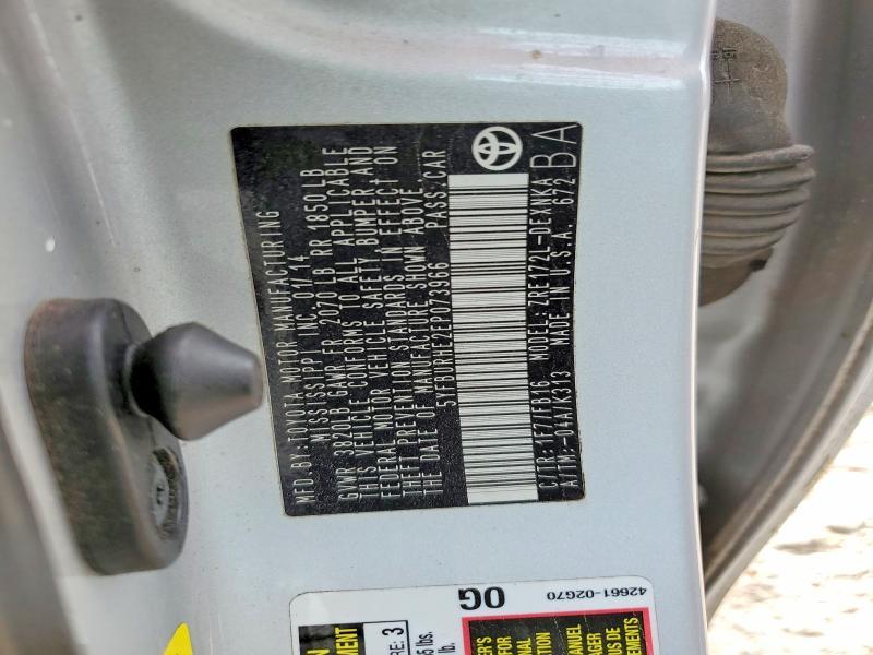 2014 Toyota Corolla le Plus