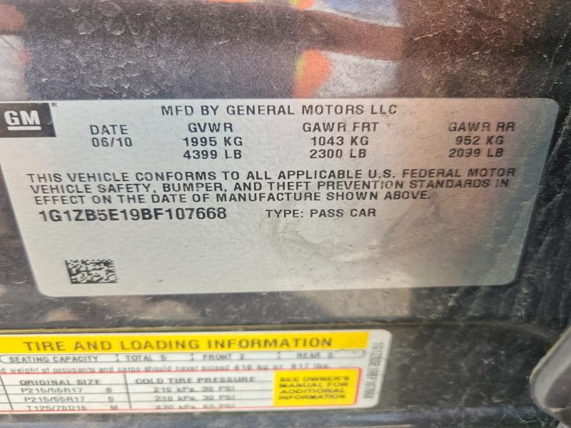 2011 Chevrolet Malibu ls