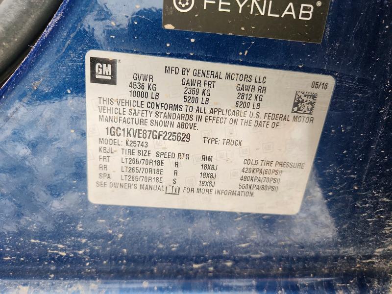 2016 Chevrolet Silverado K2500 Heavy Duty LT