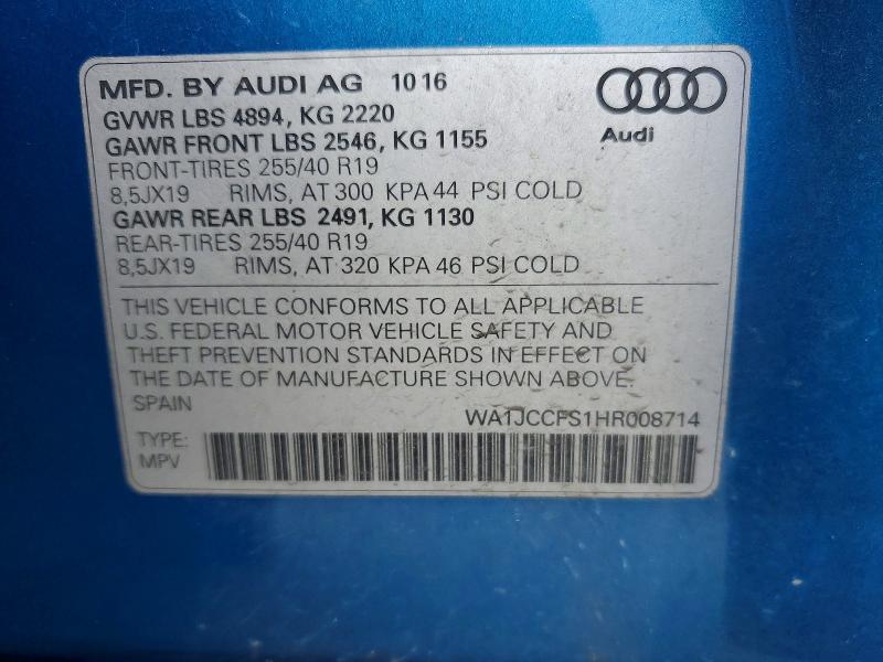 2017 Audi Q3 Premium Plus