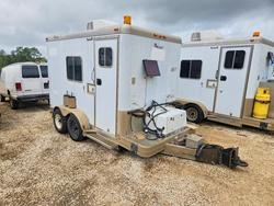 Salvage trucks for sale at Theodore, AL auction: 1999 Feathrlite 1999 Featherlite Fiber Optic Splicing Trailer