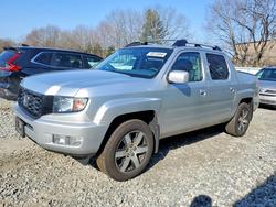 Salvage trucks for sale at North Billerica, MA auction: 2014 Honda Ridgeline RTL-S
