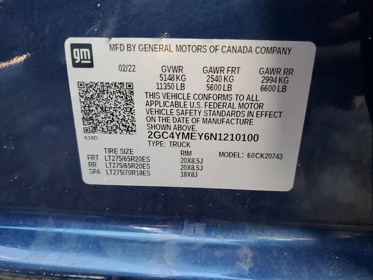 2022 Chevrolet Silverado K2500 Custom