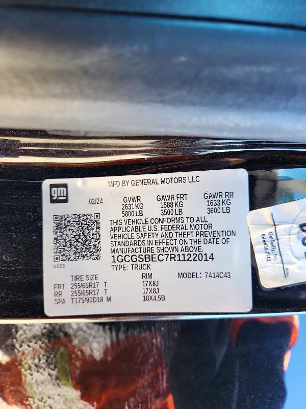 2024 Chev Colorado