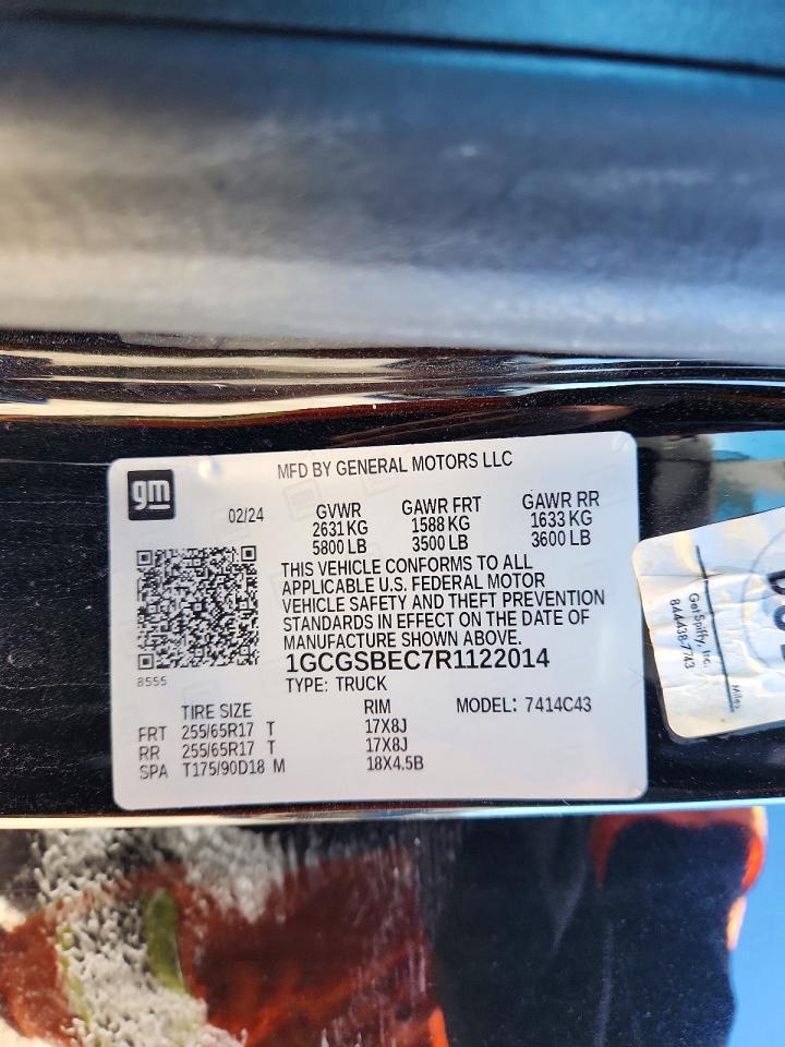 2024 Chev Colorado