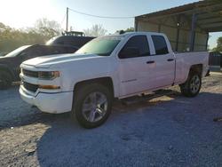 Salvage Trucks with No Bids Yet For Sale at auction: 2018 Chevrolet Silverado C1500 Custom