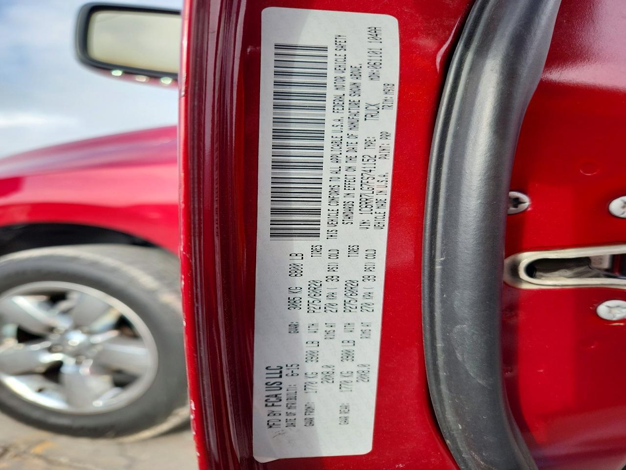 2015 Dodge RAM 1500 SLT