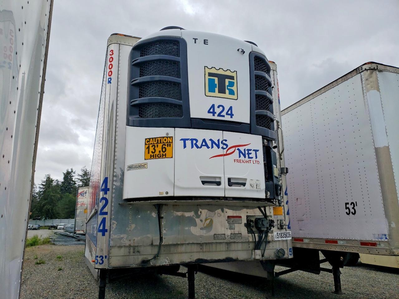 2017 Utility ITY VS2RA Refrigerated Van Trailer