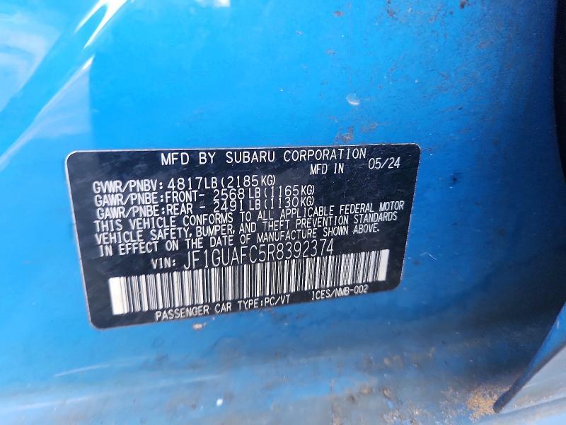 2024 Subaru Impreza Sport