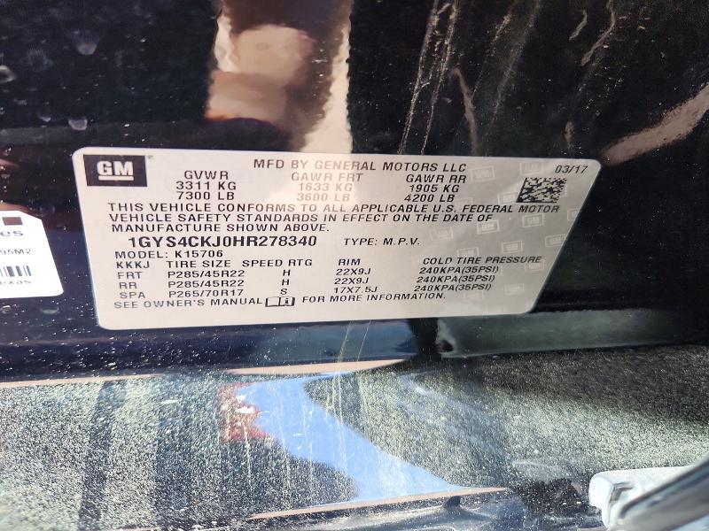 2017 Cadillac Escalade Premium Luxury