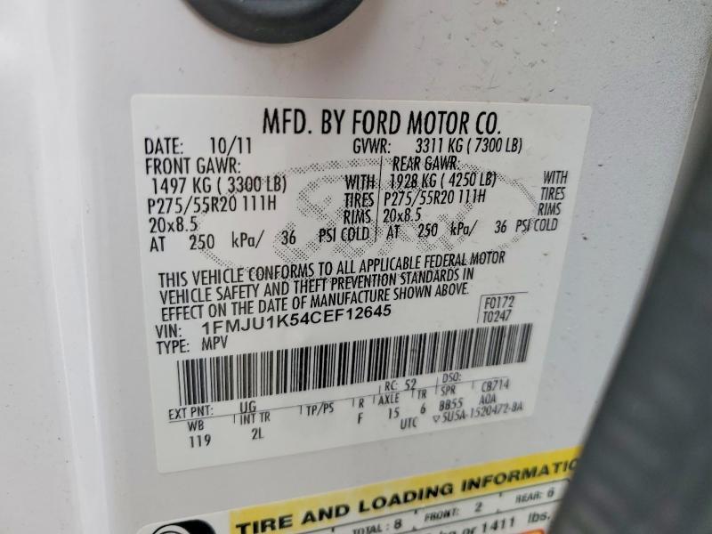 2012 Ford Expedition Limited