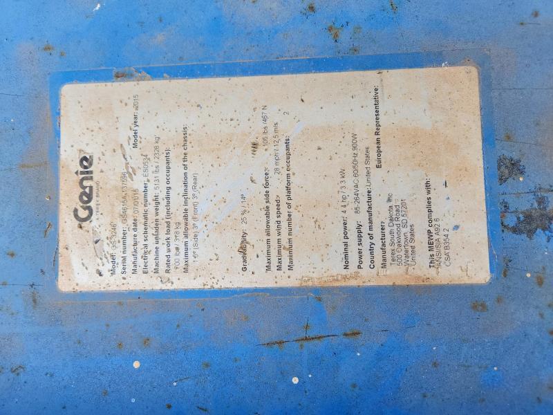 2016 Genie GS3246 Scissor Lift