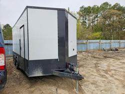 Salvage cars for sale from Copart Seaford, DE: 2025 Rocs 2025 Rock Solid Cargo 8.5X18CH Enclosed Cargo Trai