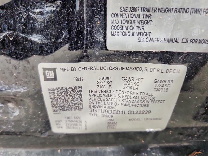 2020 GMC Sierra K1500 SLT
