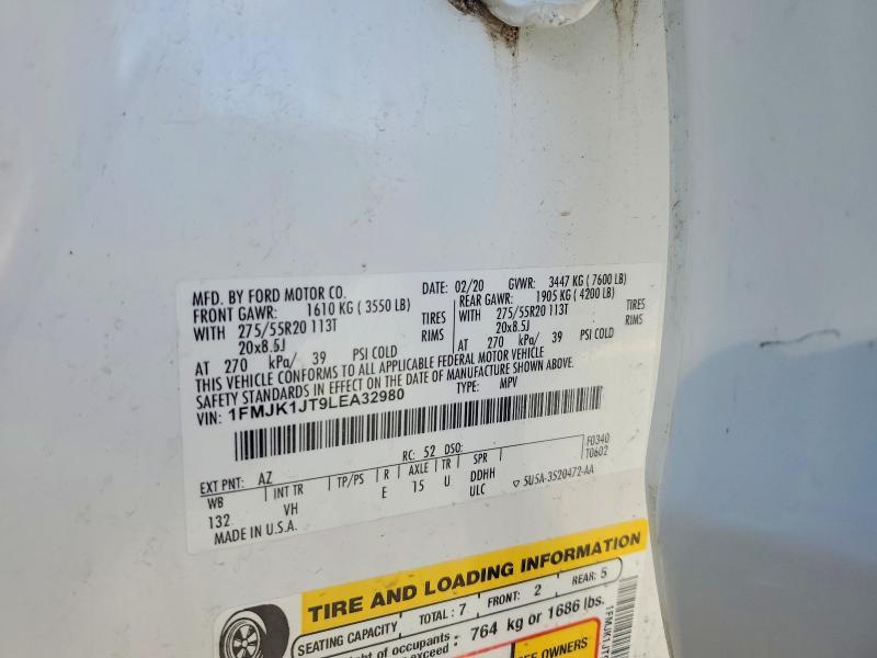 2020 Ford Expedition max xlt