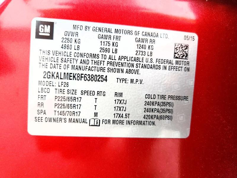 2015 GMC Terrain sle