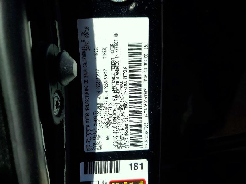 2019 Toyota Tacoma TRD Sport