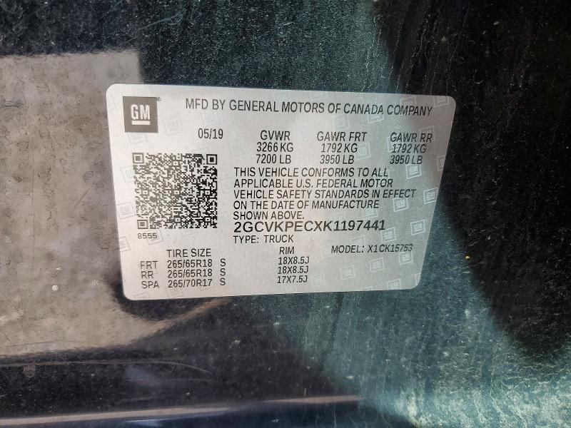 2019 Chevrolet Silverado LD K1500 LT