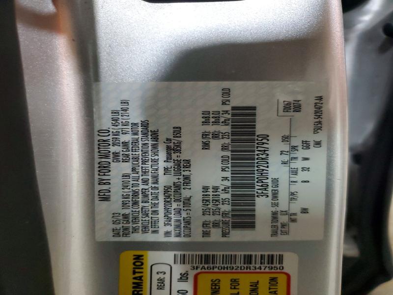 2013 Ford Fusion se