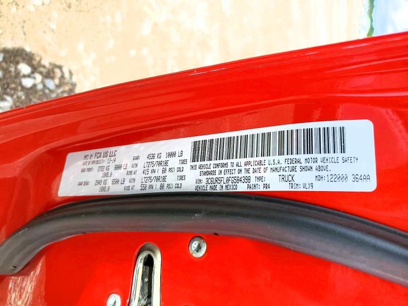 2015 Dodge 2500 Laramie