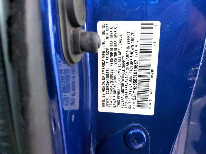 2005 Honda Element ex