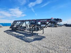 Salvage trucks for sale at Brighton, CO auction: 2022 Texas Pride CA84727KGN Car Carrier