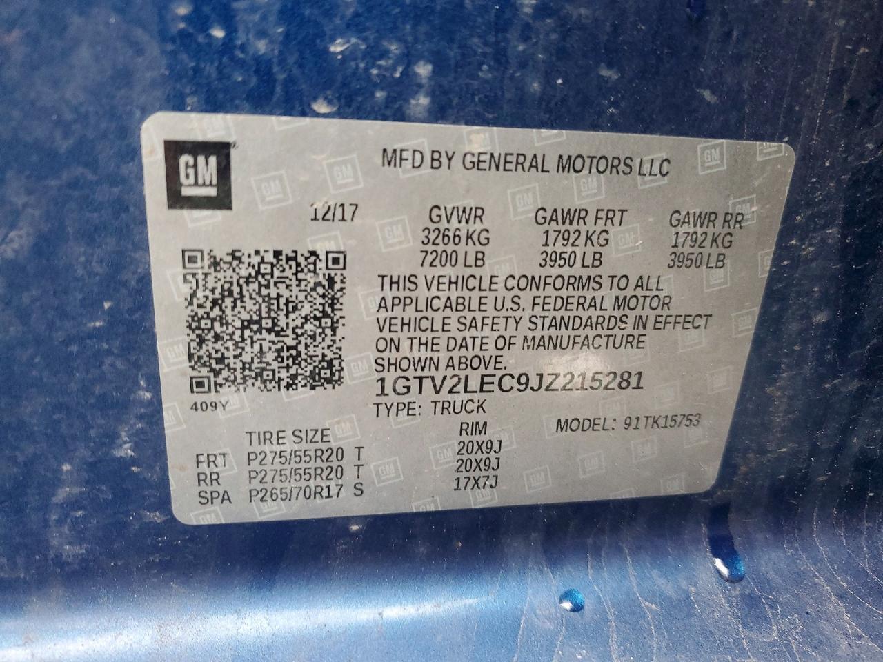 2018 GMC Sierra K1500