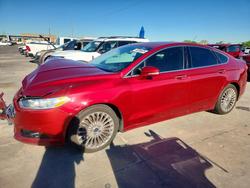 2016 Ford Fusion Titanium en venta en Grand Prairie, TX