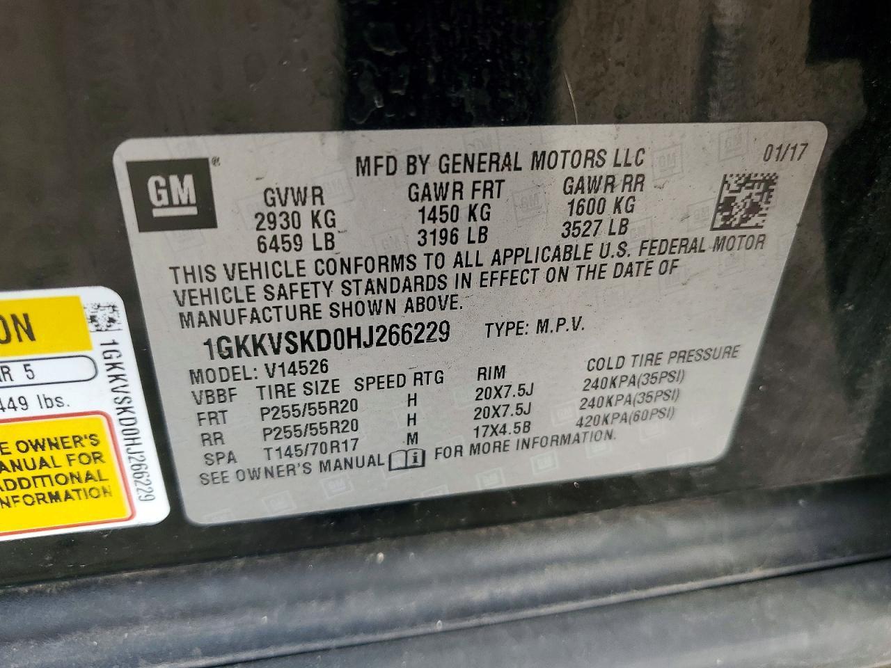 2017 GMC Acadia Limited Slt-2
