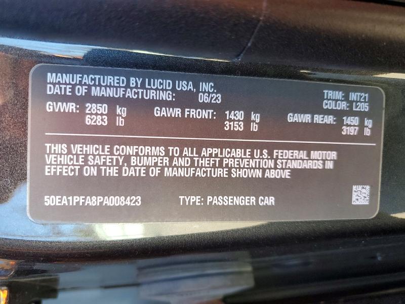 2023 Lucid Motors Air Pure