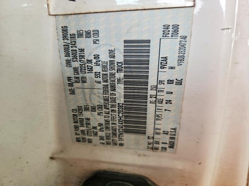 1999 Ford E250 Utility / Service Van