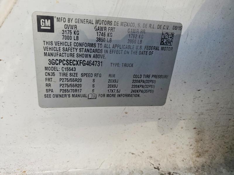 2015 Chevrolet Silverado C1500 LTZ