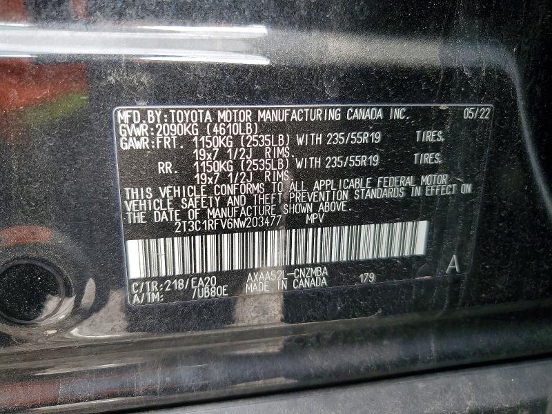 2022 Toyota Rav4 xle Premium