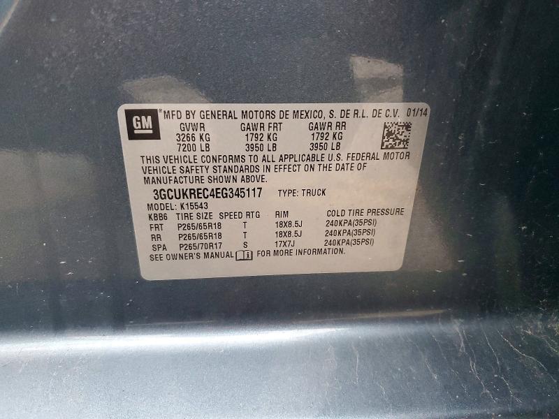 2014 Chevrolet Silverado K1500 LT