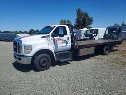 Salvage trucks for sale at Antelope, CA auction: 2017 Ford F650 Super Duty